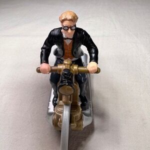 Vintage 1999‎ Burger King Wild Wild West Captain James West Monowheel Toy Figure